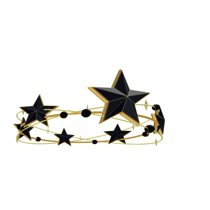 Black Galaxy Crown Roblox item