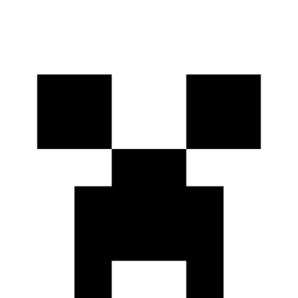 Minecraft Creeper Face [Transparent] Roblox decal