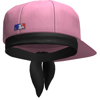 Tilted Backwards Cap w/ Headband 