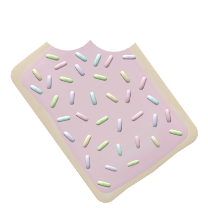 ♡ : pastel poptart treat in mouth Roblox item