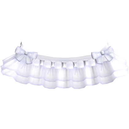 ♡ : cute ruffle maid skirt in blue