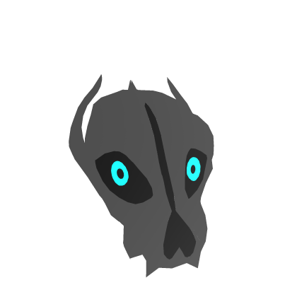 Gray Blaster Skull No Outline