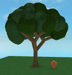 Natural Apple Tree