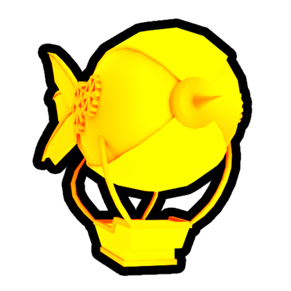 Gold Steampunk Balloon