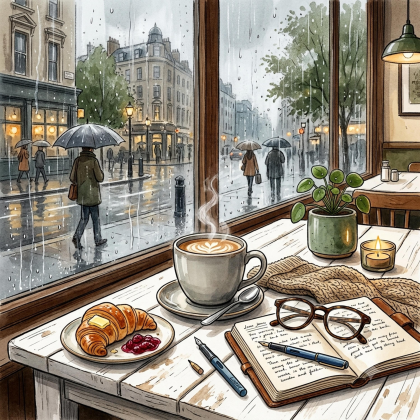 Rainy Morning Beats Lofi Roblox music