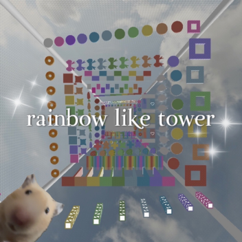 Rainbow like tower🌈✨