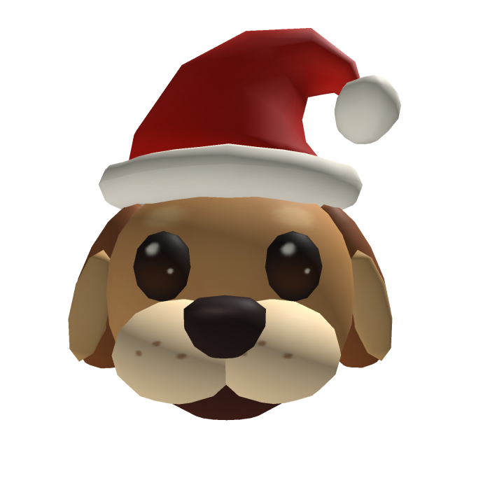 Santa Dog With Hat