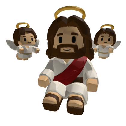 Jesus Angel Shoulder Buddy (Left)