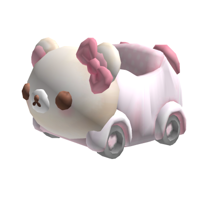 ♡Vroom Cutesy Kawaii Bear Car Pink