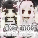 [moe/vkei 🌸] fading outfit garden