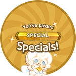Congratulations! You have passed the Specials.