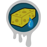 The Milky Sponge Badge