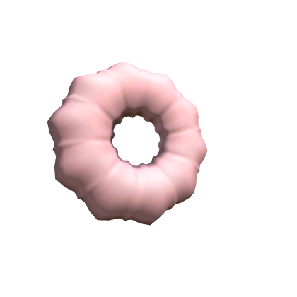 Mid Ponytail Scrunchie Pink Roblox item