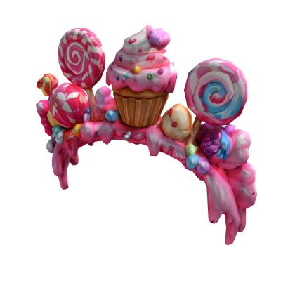 Sweet Candy Cupcake Crown 🎀