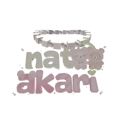 𑣲  Nat & Akari Roblox item render