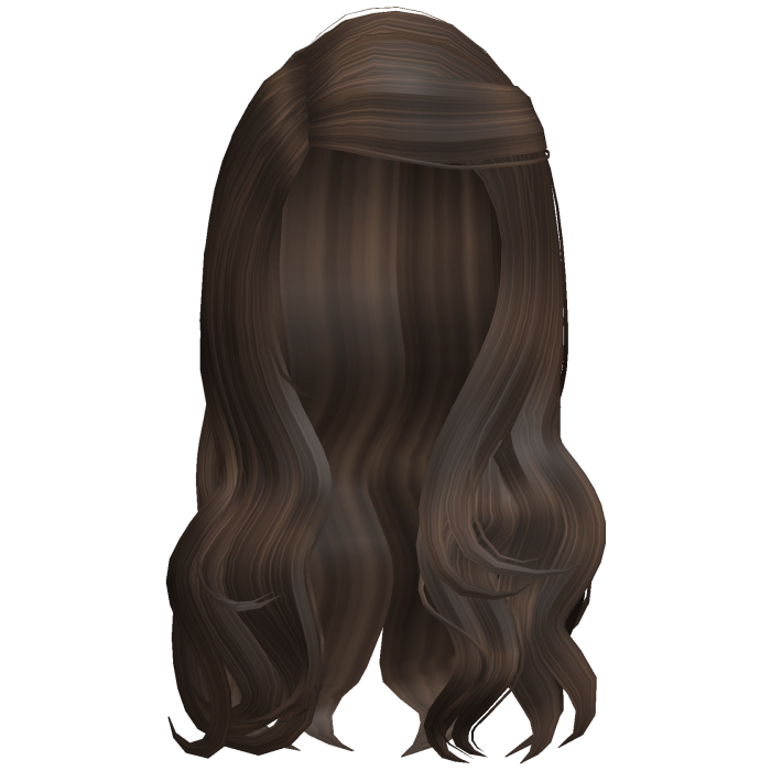 Brown Wavy Chic Side Part Hair