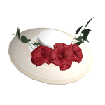 Elegant Floral Hat
