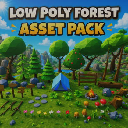 Low Poly Forest Asset Pack