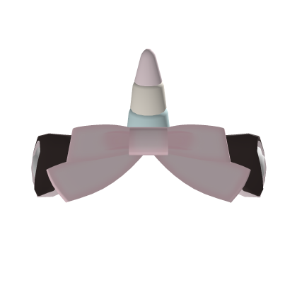 cutecore unicorn horn kitty bow brown