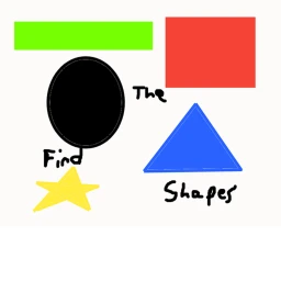 Find the shapes icon