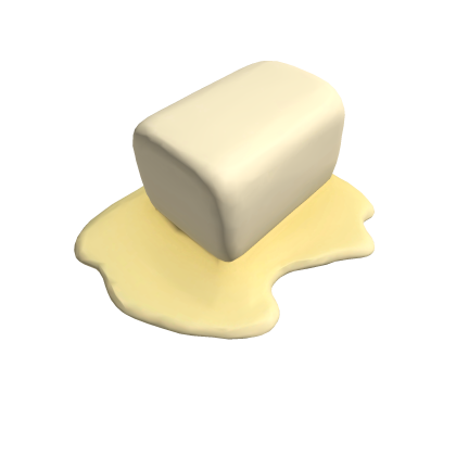 [Head] - Melting Stick Of Butter On Head  Roblox item