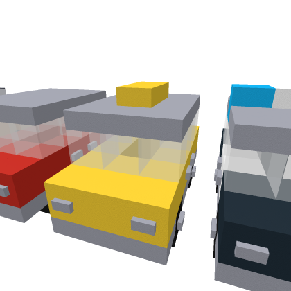 Breakable minecraft cars