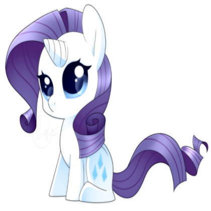 Chibi Rarity Roblox decal