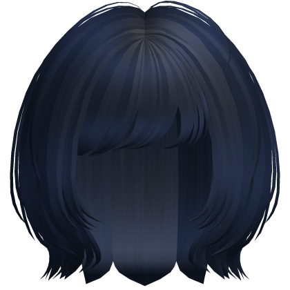 Messy Layered Hime Bob (Blue)