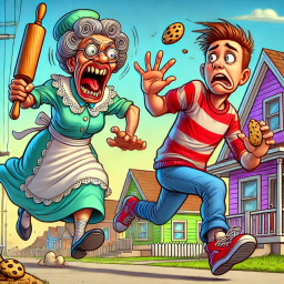 Escape Crazy Grandma!