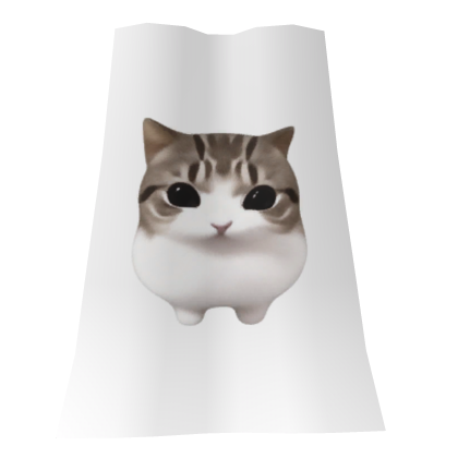 Cute Cat Meme Cape Roblox item