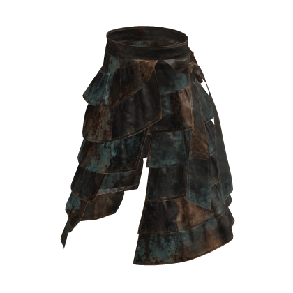 Black Rusted Turquoise Layered Pants [PBR]