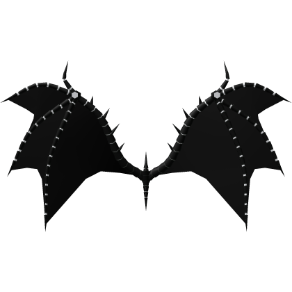 Cyber Devil Demon Wings (Black & White)