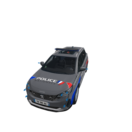 Peugeot 5008 Police Phase 2