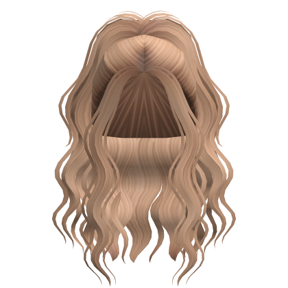 Cute Popular Girl Wavy Ponytail (Honey Blonde)