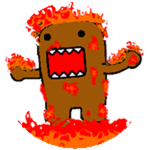 Flaming Domo