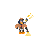 Penguin eye's