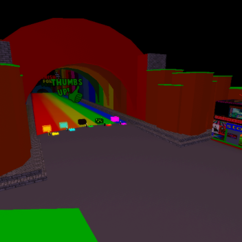 slide down to win game obby 🌈Rainbow remasterd