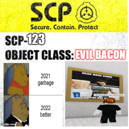 scp bacon evil