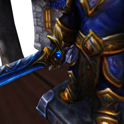⚔ RPG Sword Golden Iron R15 Mesh Loxera medieval