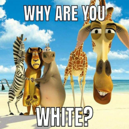 why are you white .. ? Roblox decal