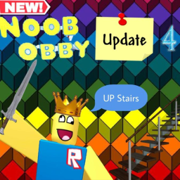 !Noob Obby Update 4 Up Stairs!