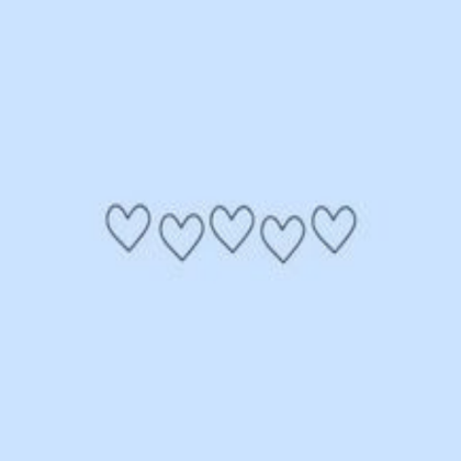 hearts [aesthetic] Roblox decal