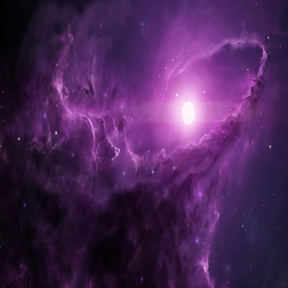 Purple Galaxy Space Roblox decal