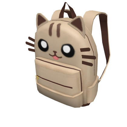 Roblox cat backpack new arrivals