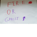 FIRE AND GHOST