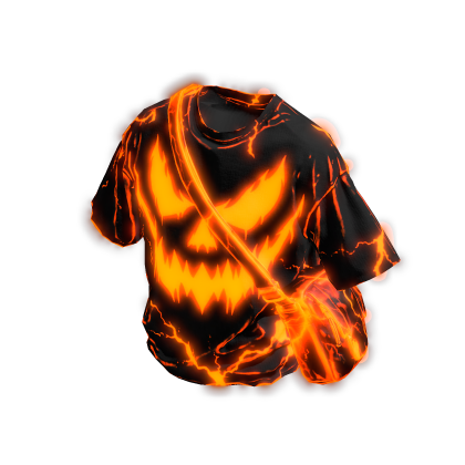 Glowing Emissive Halloween T-Shirt w/ Cross Bag