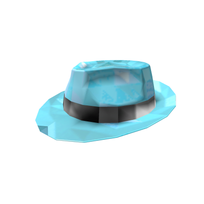 Sky Blue Sparkle Time Fedora thumbnail