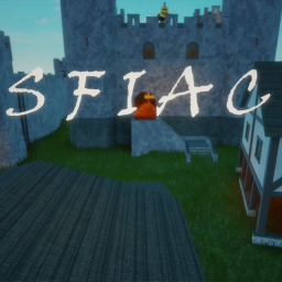 Sword Fight In A Castle