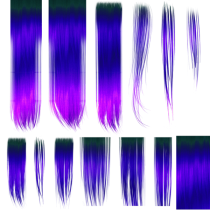 Mermaid hairs Roblox decal
