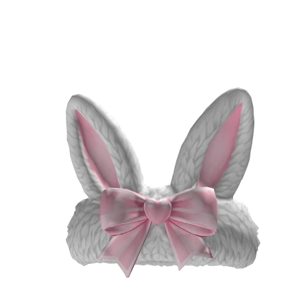 Fluffy Bunny Headband | Roblox Item - Rolimon's